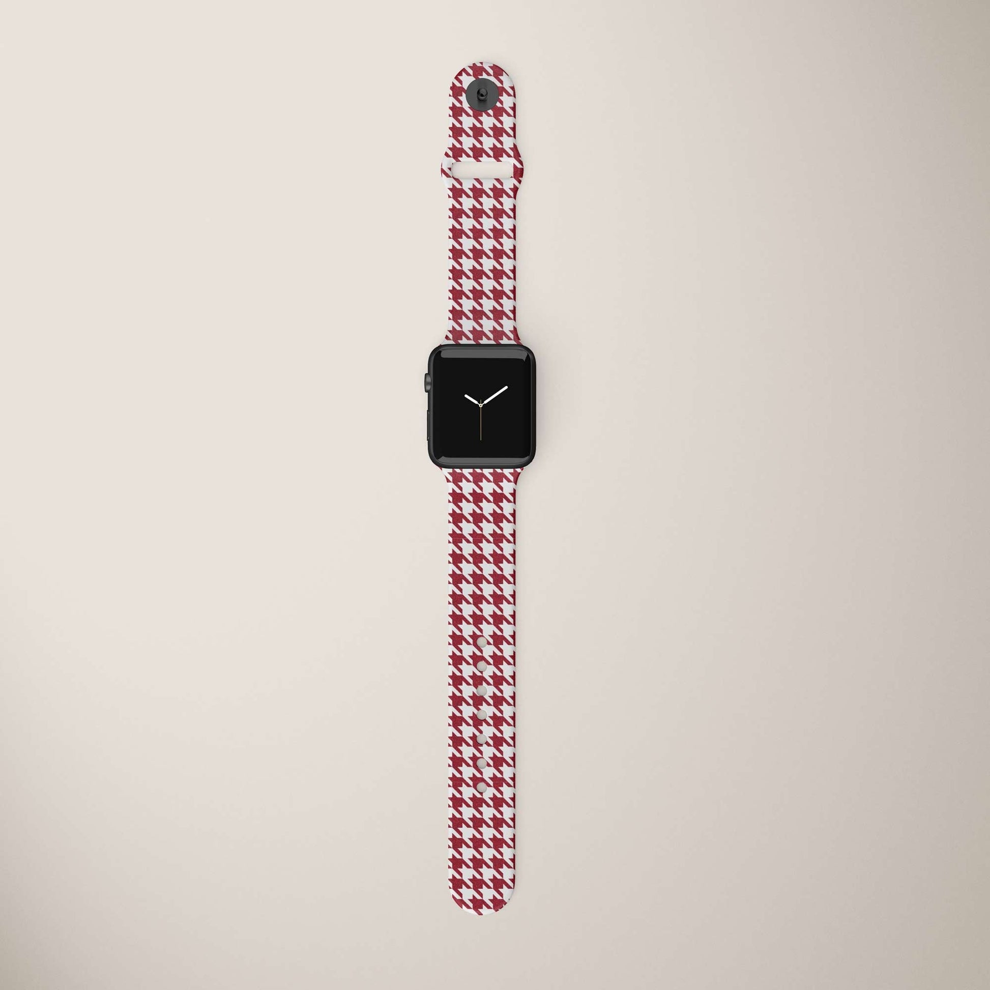 Maroon Tide Houndstooth Apple Watch Band - We Love Your Gift