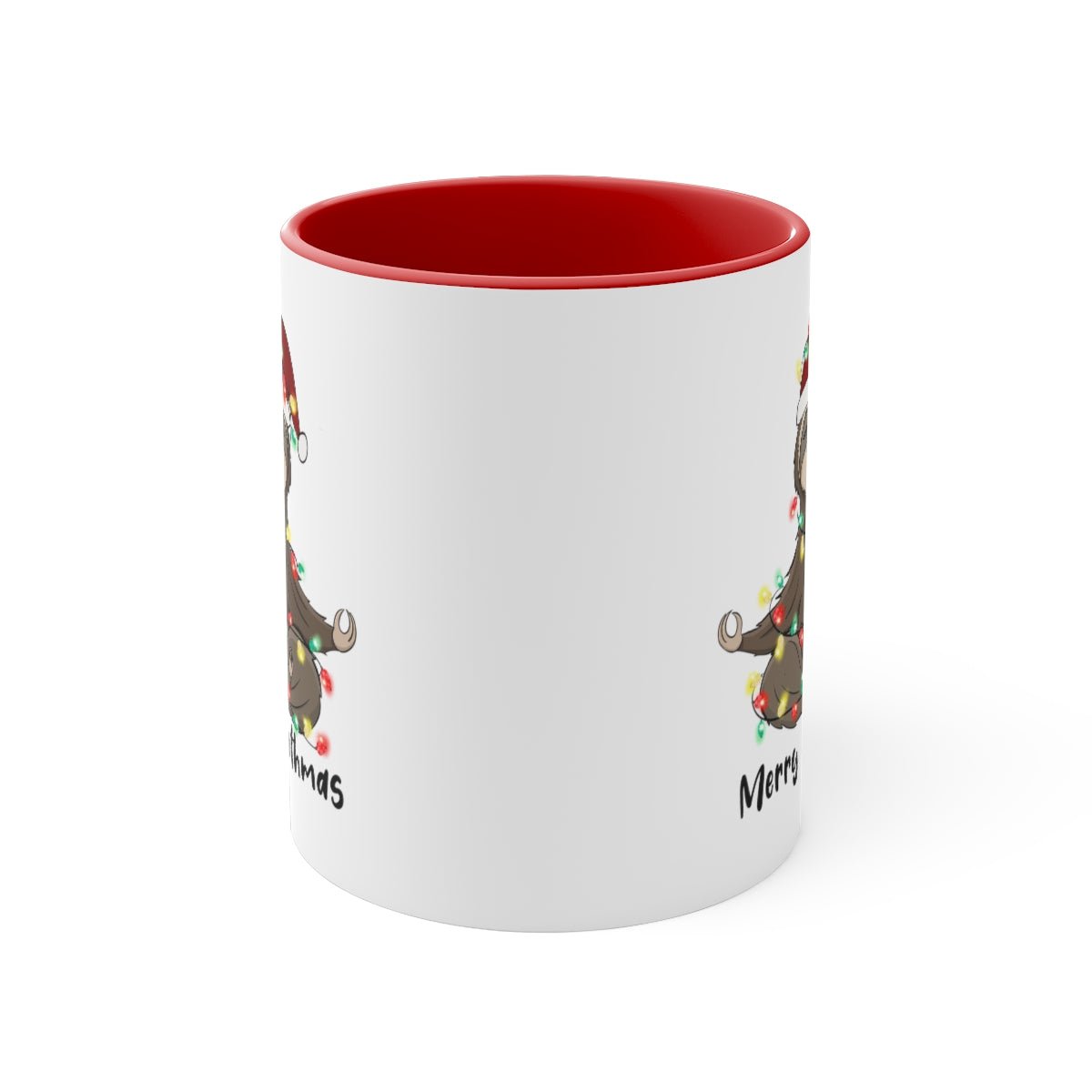Merry Slothmas - Color Handled Funny Mug - We Love Your Gift