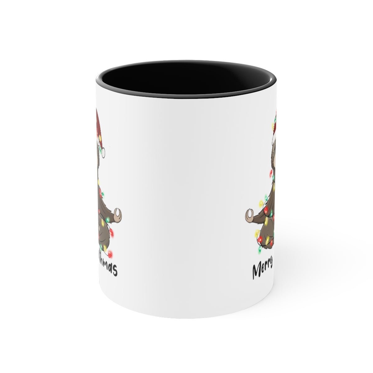 Merry Slothmas - Color Handled Funny Mug - We Love Your Gift