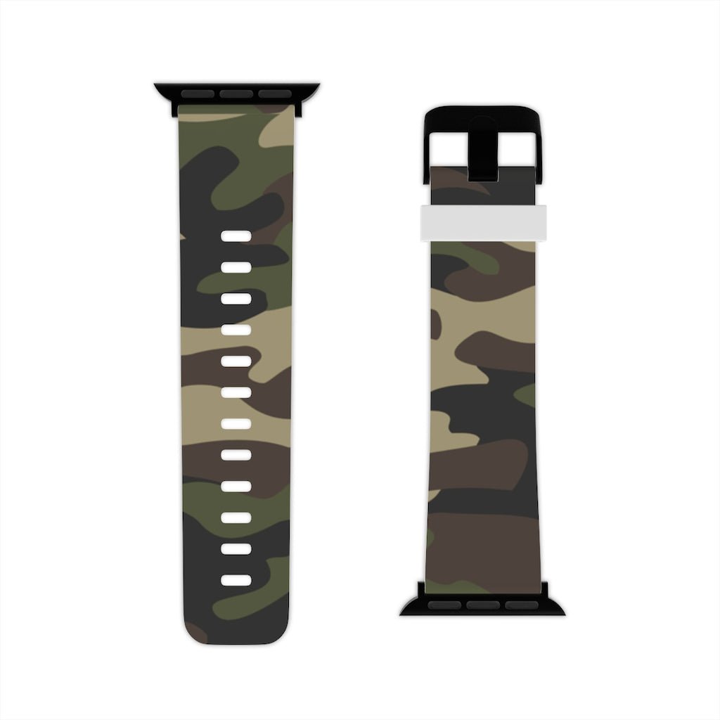 Military Camo Apple Watch Band - We Love Your Gift