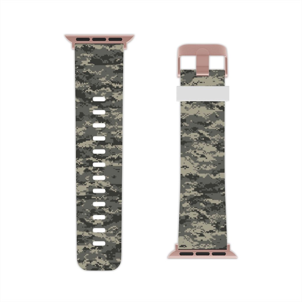 Military Digital Camo Apple Watch Band - We Love Your Gift