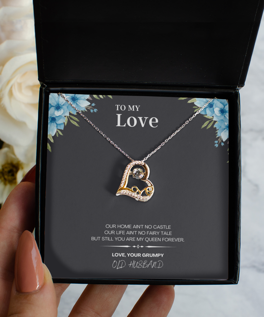 Love Necklace Jewelry Gift Idea with Message Card