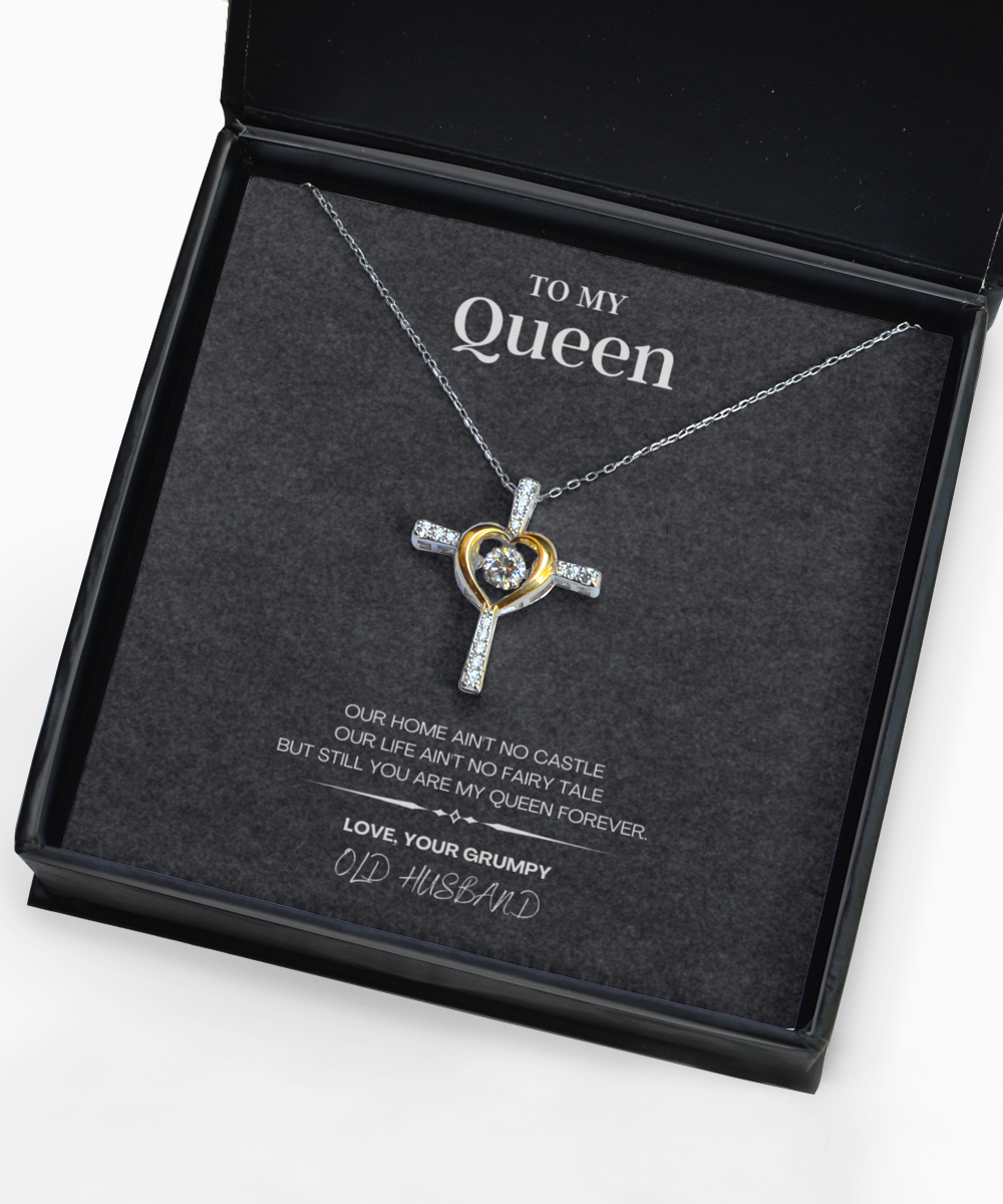 Necklace for Queen Gift with Custom Message Card