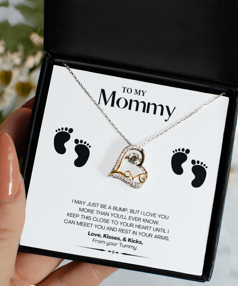 Mommy Gift Jewelry with Message Card - We Love Your Gift