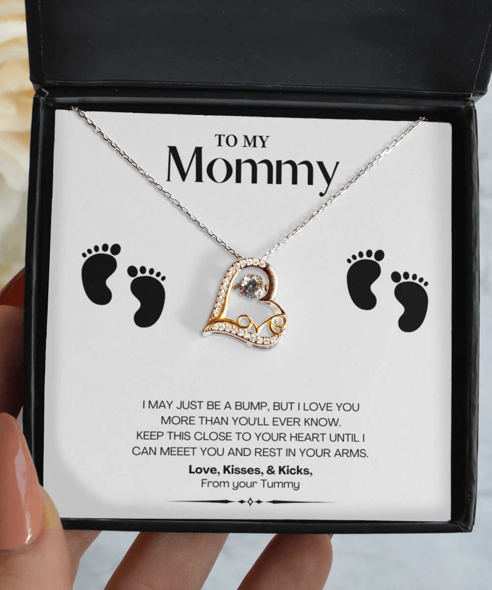 Mommy Gift Jewelry with Message Card - We Love Your Gift