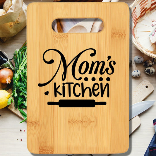 Mom's Kitchen Cutting Board - We Love Your Gift