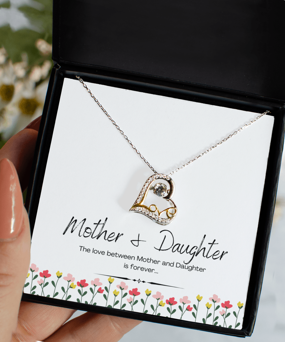 Mother & Daughter Gift Jewelry with Message Card - We Love Your Gift