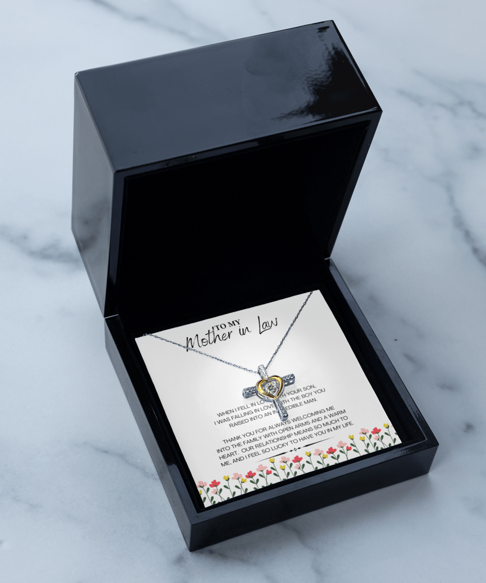 Mother In Law Gift Jewelry with Message Card - We Love Your Gift