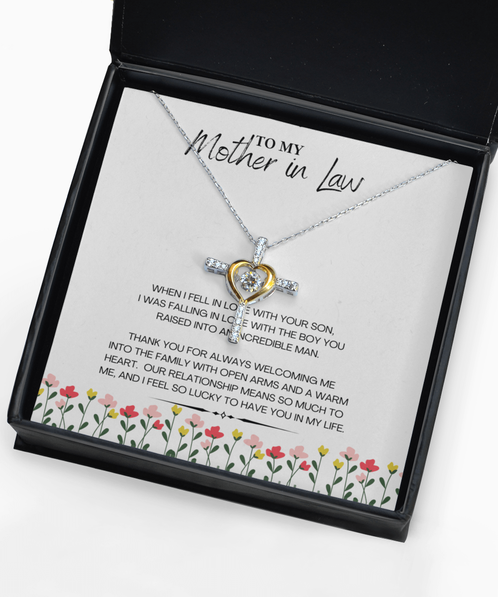 Mother In Law Gift Jewelry with Message Card - We Love Your Gift