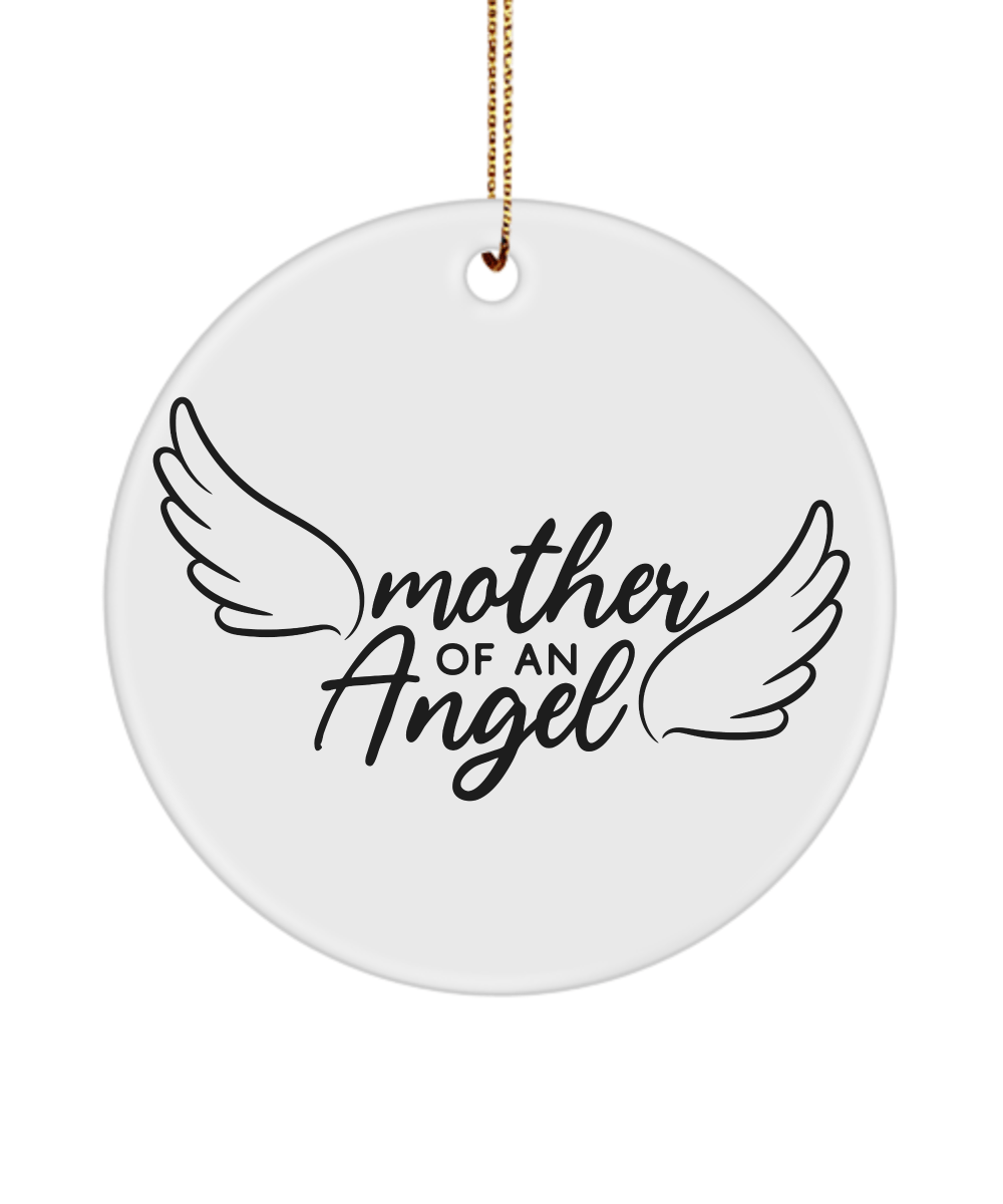 Mother Of An Angel Christmas Memorial Ornament - We Love Your Gift