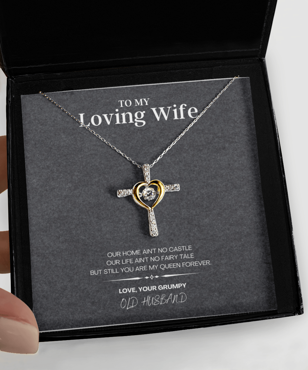 Necklace for Loving Wife Gift with Custom Message Card - We Love Your Gift