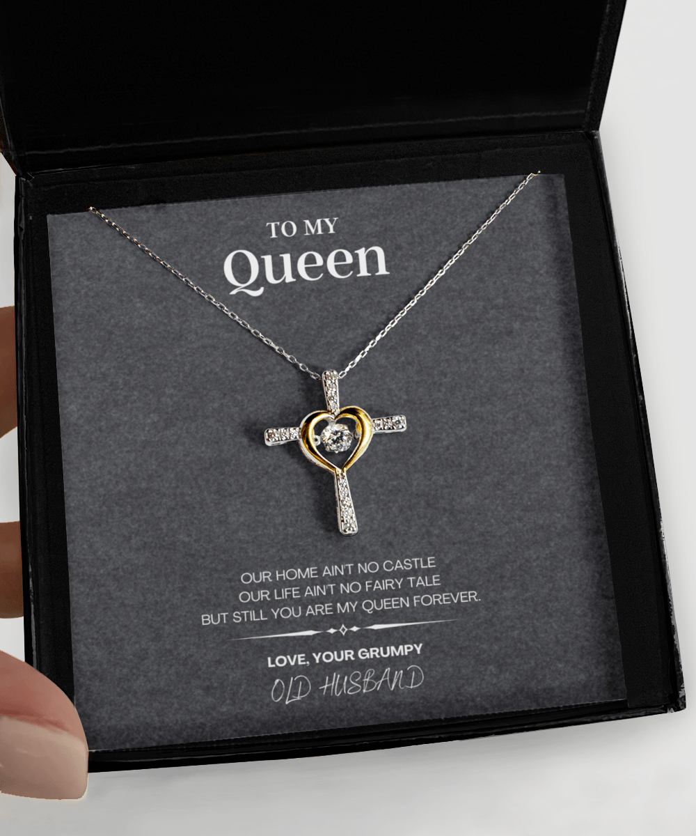 Necklace for Queen Gift with Custom Message Card - We Love Your Gift