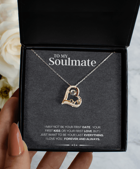 Necklace for Soulmate Gift with Custom Message Card - We Love Your Gift