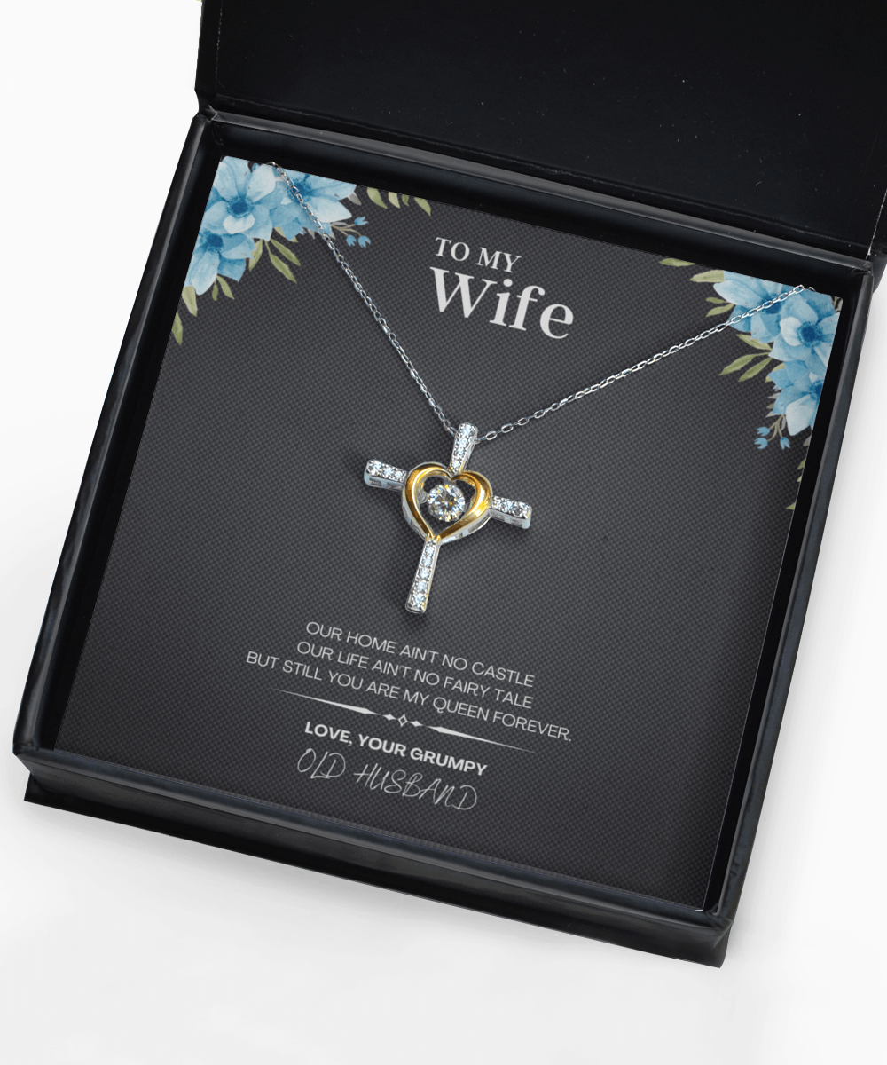 Necklace for Wife Gift with Custom Message Card - We Love Your Gift