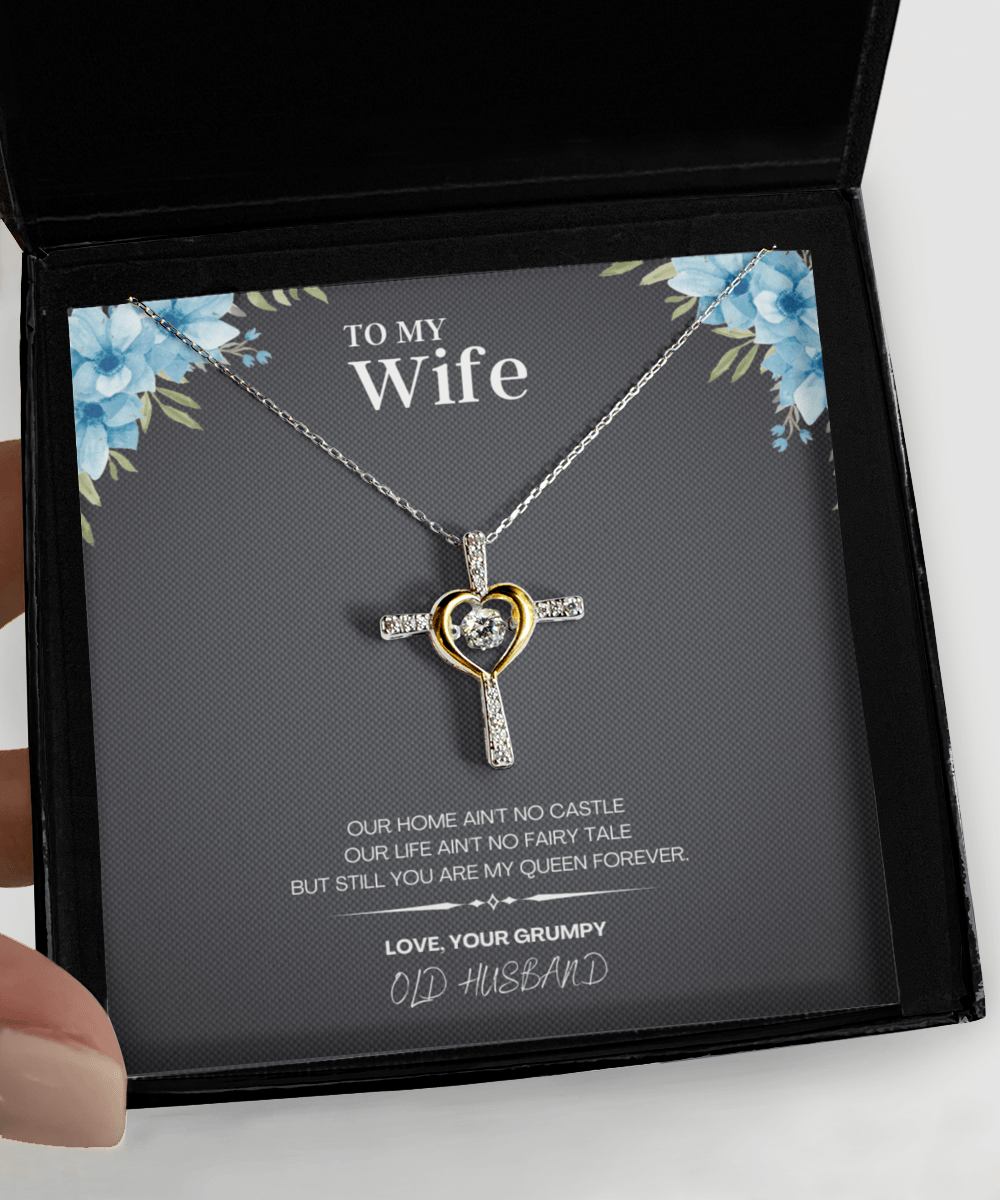 Necklace for Wife Gift with Custom Message Card - We Love Your Gift