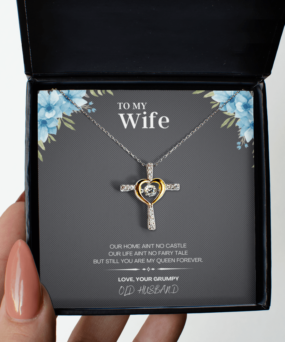 Necklace for Wife Gift with Custom Message Card - We Love Your Gift