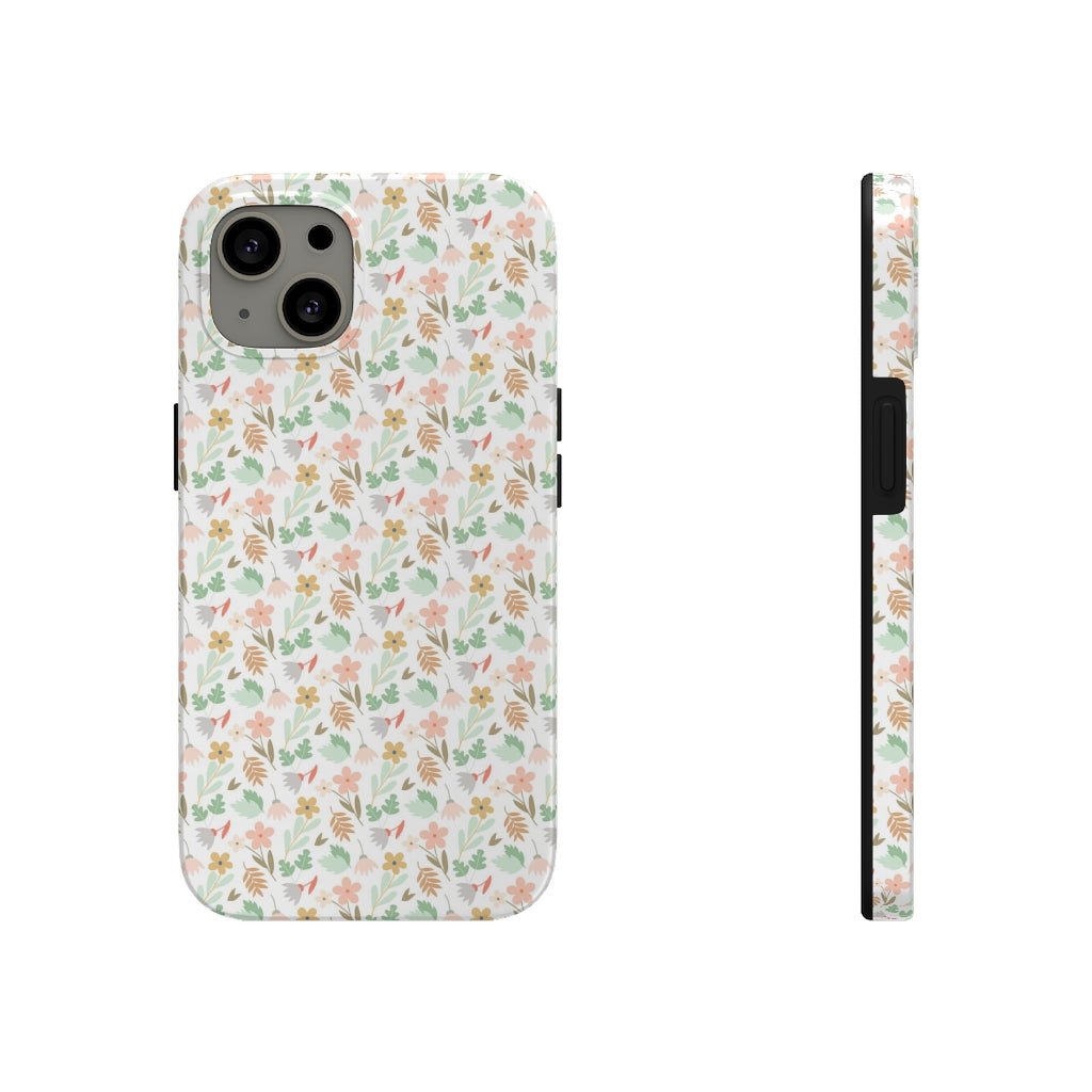 Nice Floral Tough Phone Case - Super-Cute & Impact Resistant for iPhones & Samsung - We Love Your Gift