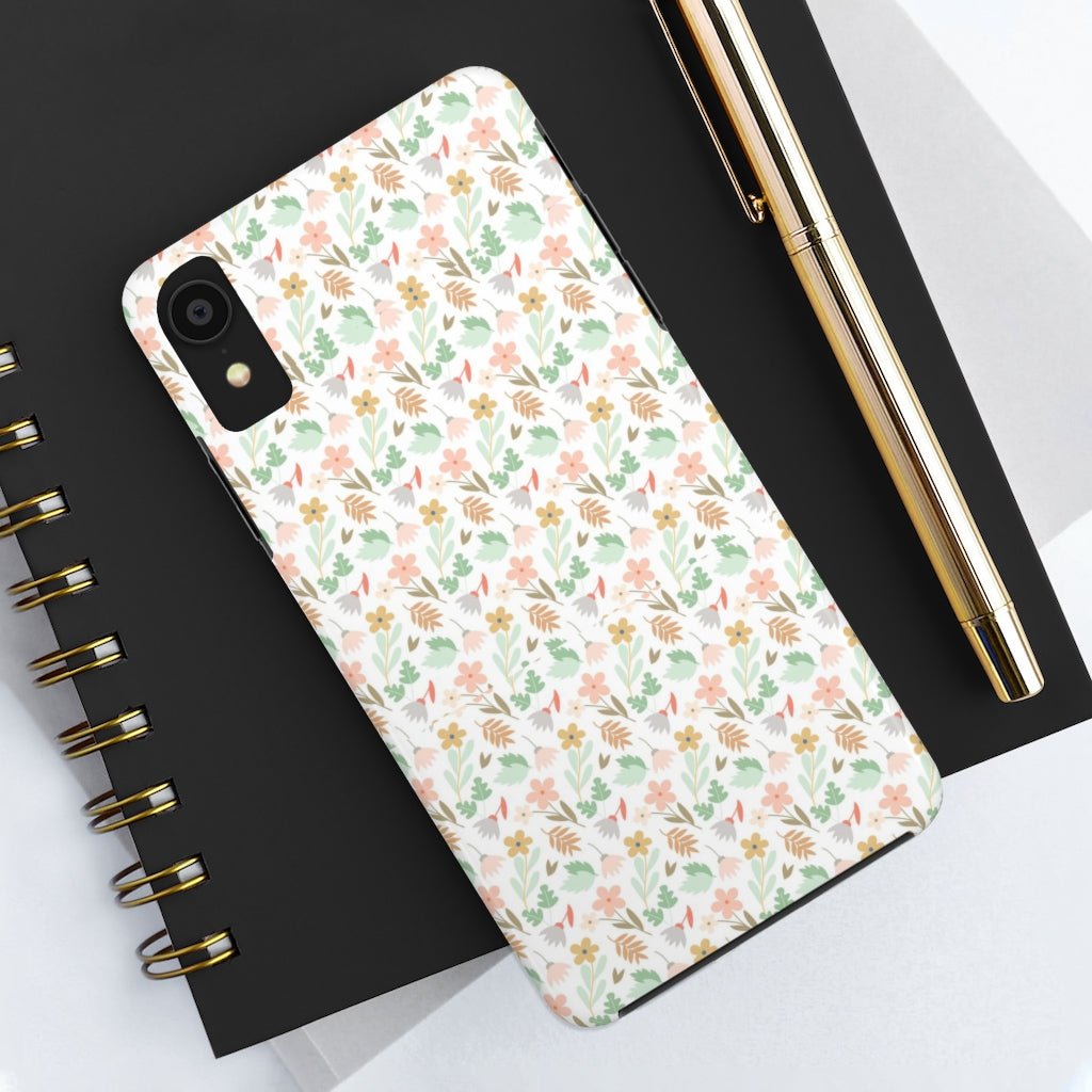 Nice Floral Tough Phone Case - Super-Cute & Impact Resistant for iPhones & Samsung - We Love Your Gift