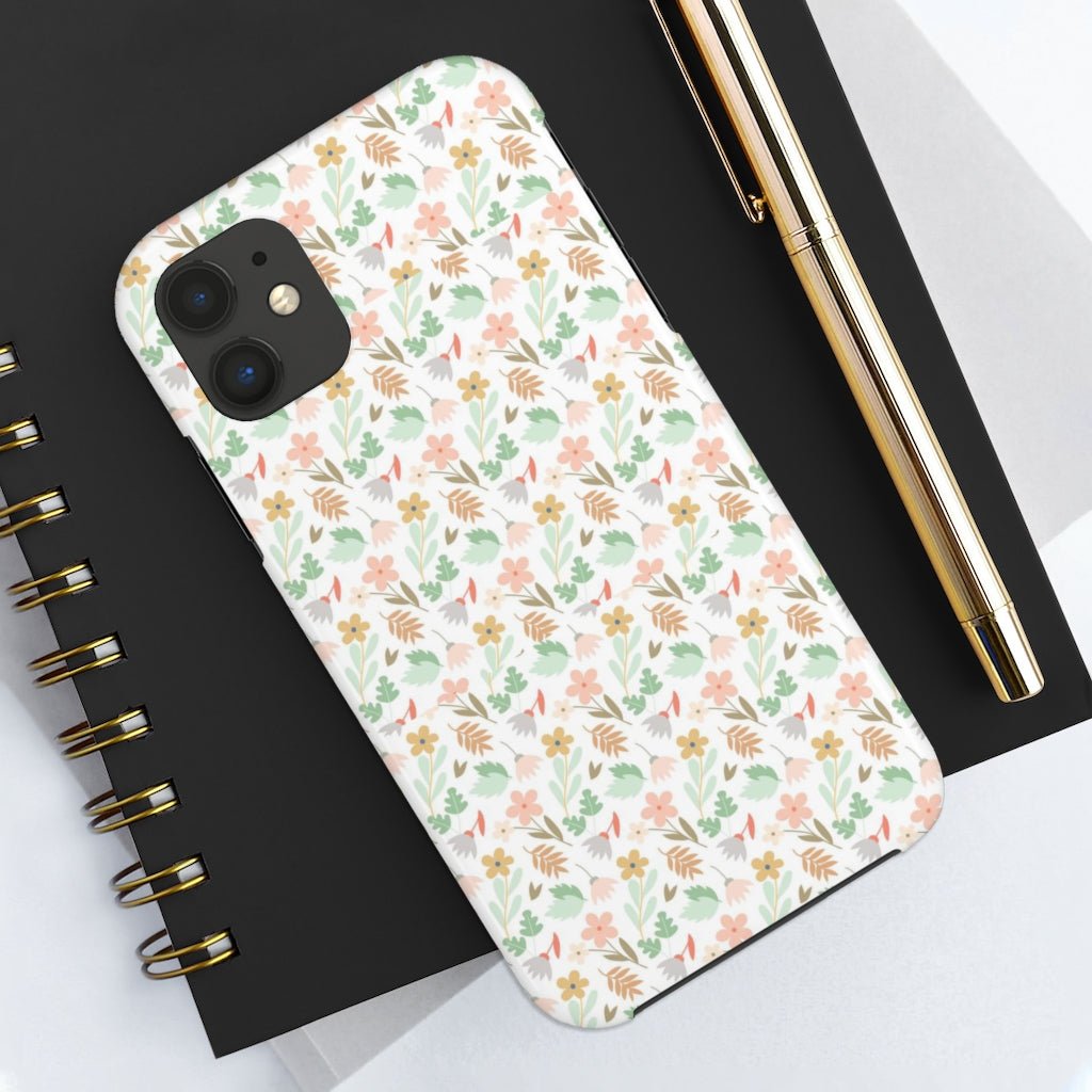 Nice Floral Tough Phone Case - Super-Cute & Impact Resistant for iPhones & Samsung - We Love Your Gift