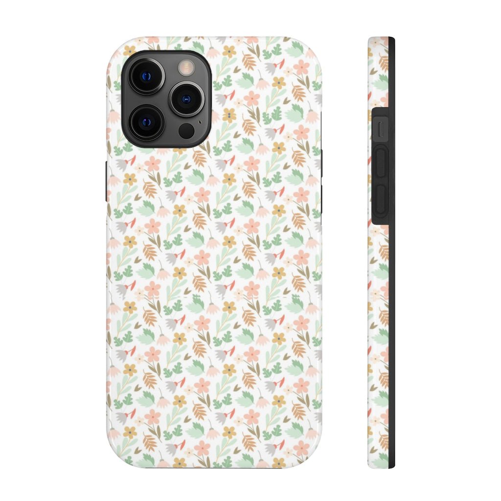 Nice Floral Tough Phone Case - Super-Cute & Impact Resistant for iPhones & Samsung - We Love Your Gift