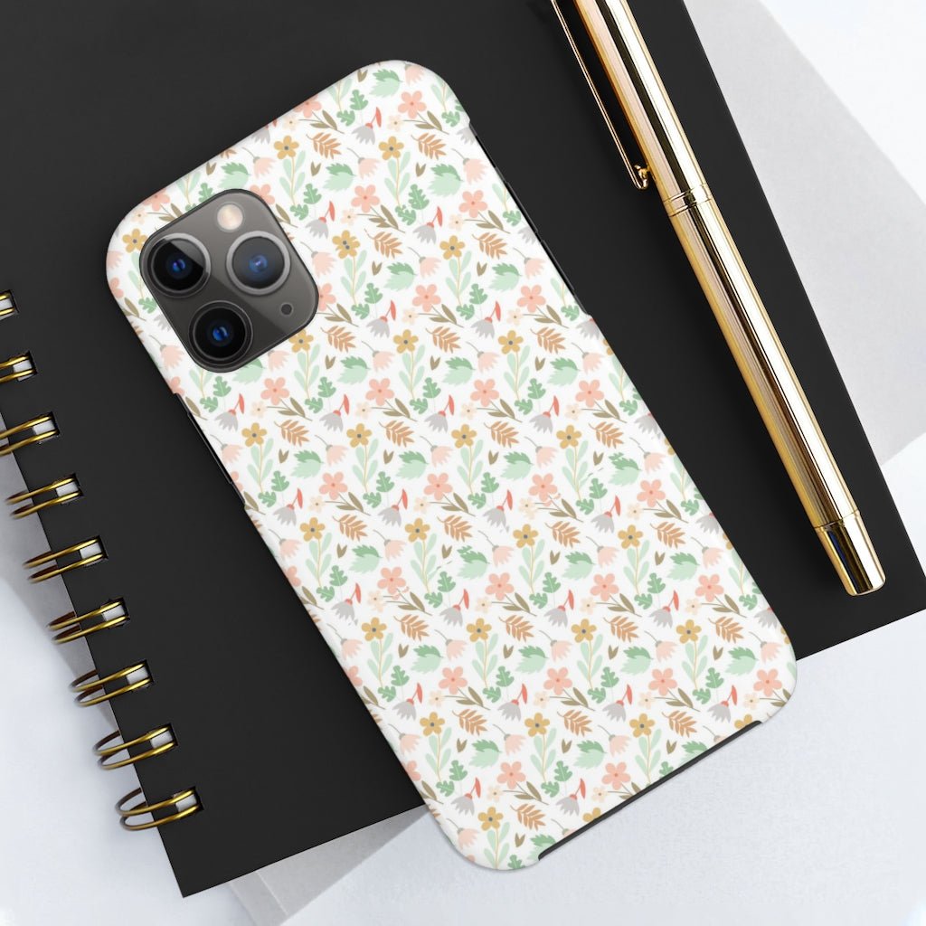 Nice Floral Tough Phone Case - Super-Cute & Impact Resistant for iPhones & Samsung - We Love Your Gift