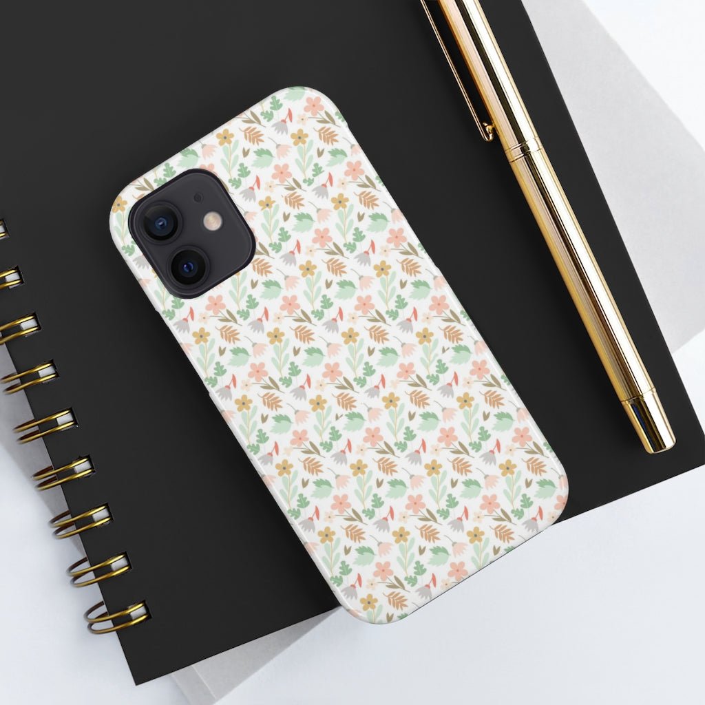 Nice Floral Tough Phone Case - Super-Cute & Impact Resistant for iPhones & Samsung - We Love Your Gift