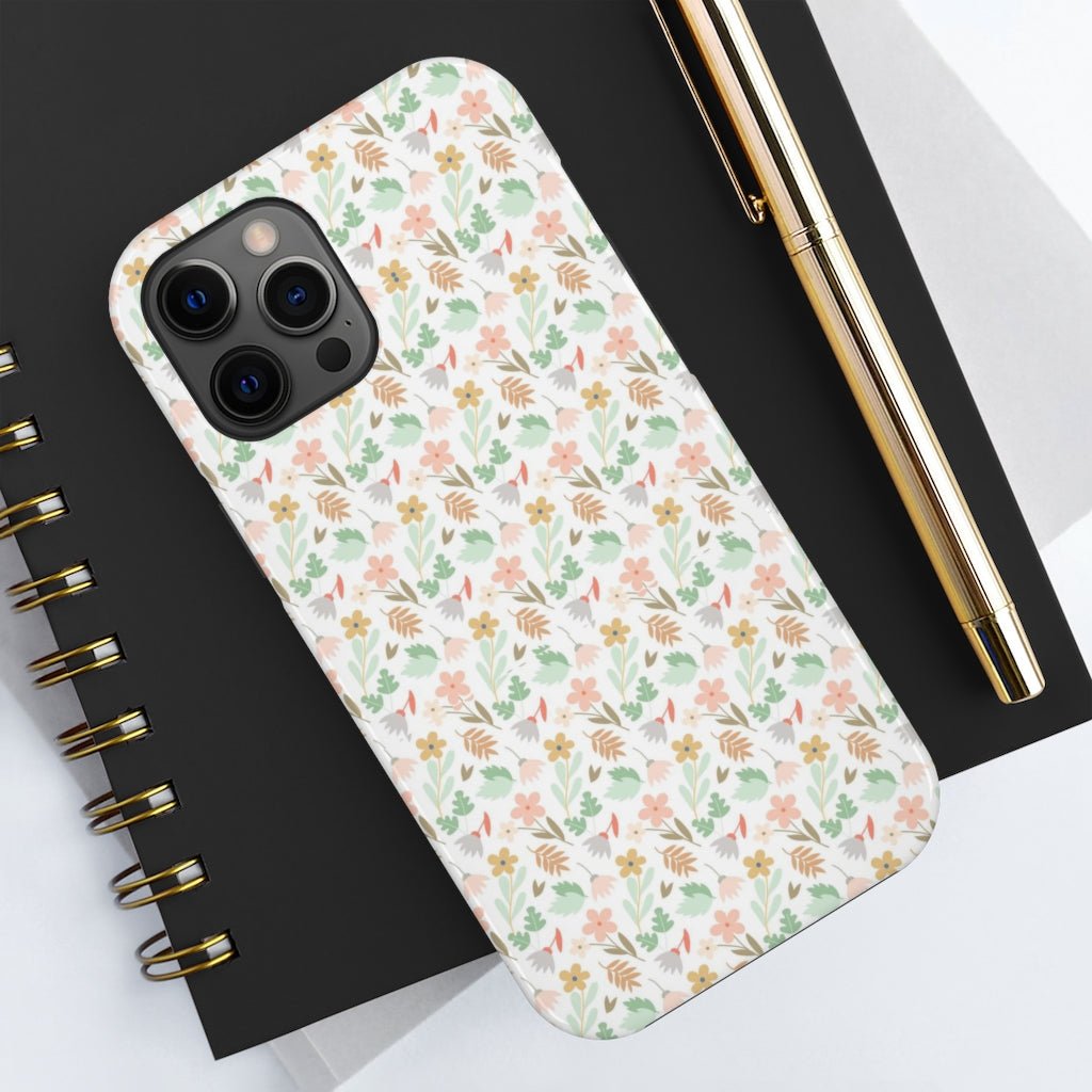 Nice Floral Tough Phone Case - Super-Cute & Impact Resistant for iPhones & Samsung - We Love Your Gift