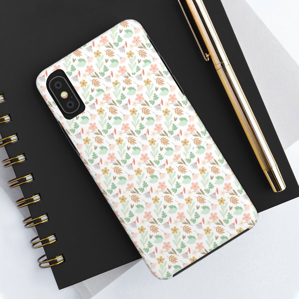 Nice Floral Tough Phone Case - Super-Cute & Impact Resistant for iPhones & Samsung - We Love Your Gift