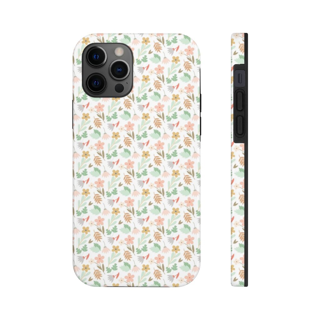 Nice Floral Tough Phone Case - Super-Cute & Impact Resistant for iPhones & Samsung - We Love Your Gift