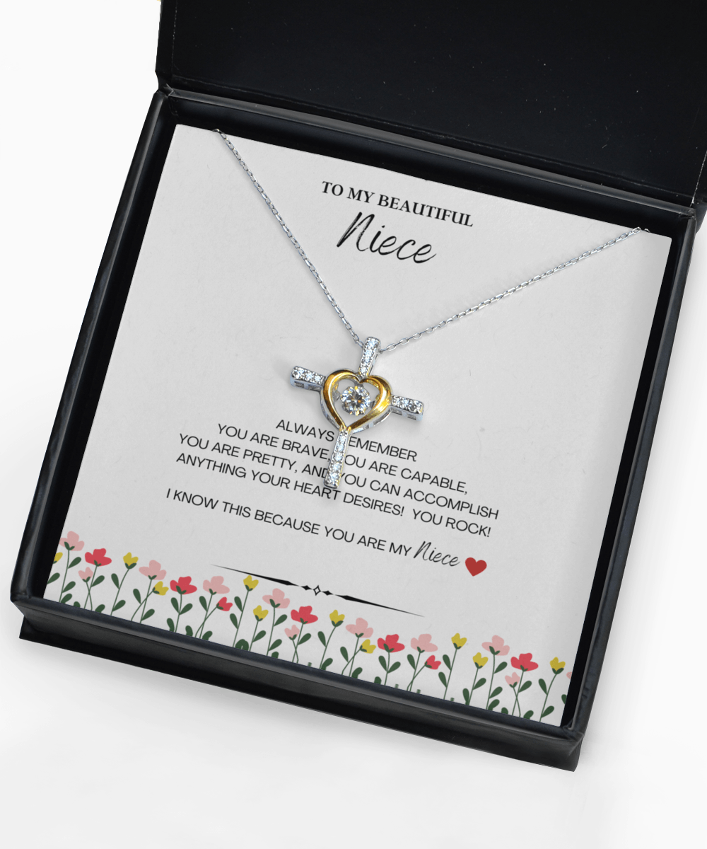 Niece Necklace Jewelry Gift Idea with Message Card - We Love Your Gift