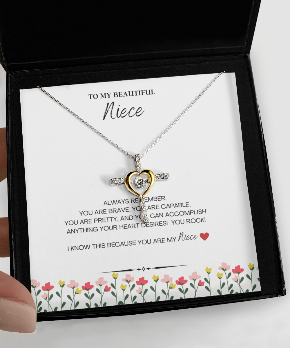 Niece Necklace Jewelry Gift Idea with Message Card - We Love Your Gift