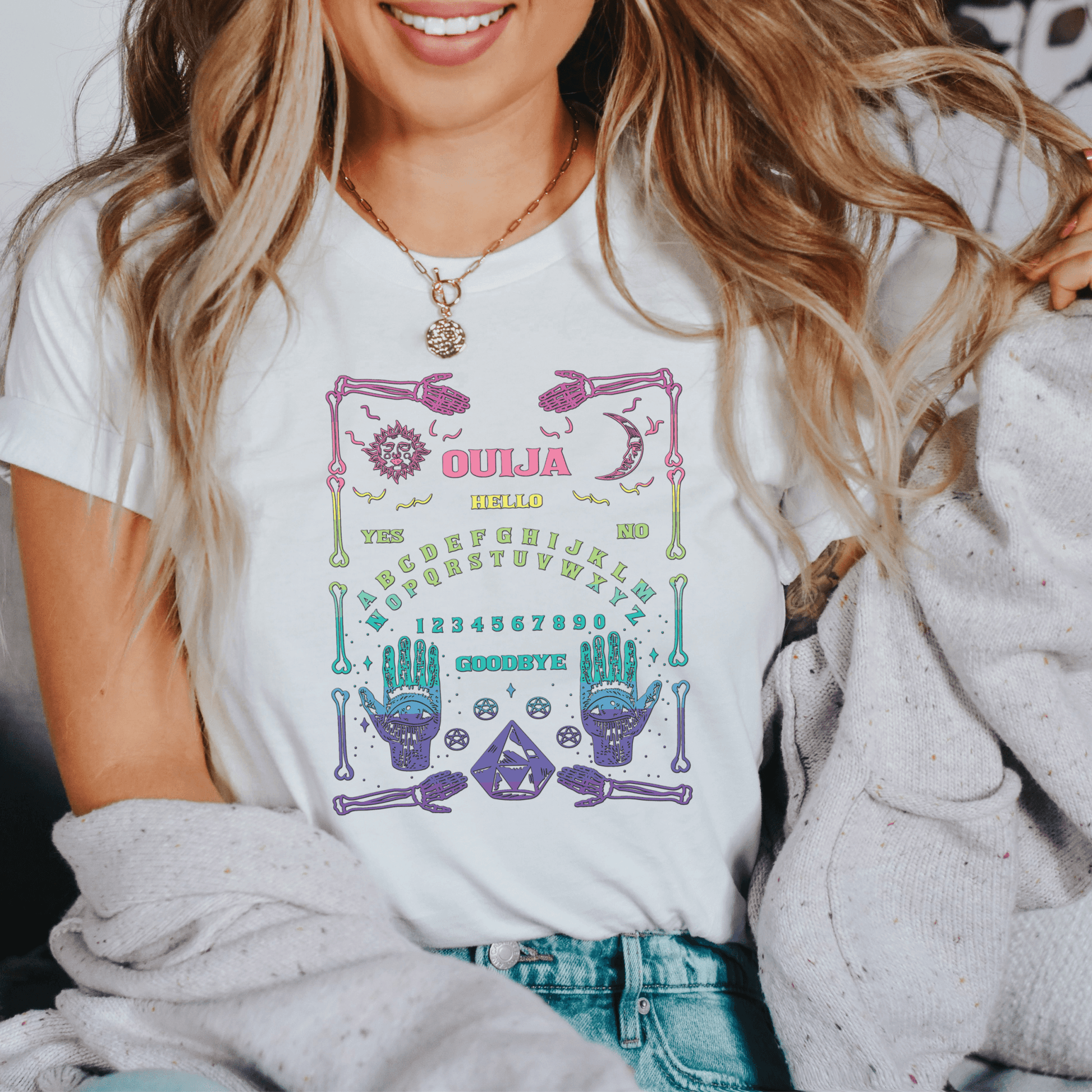 Ouija Board Shirt Print for Fall - We Love Your Gift