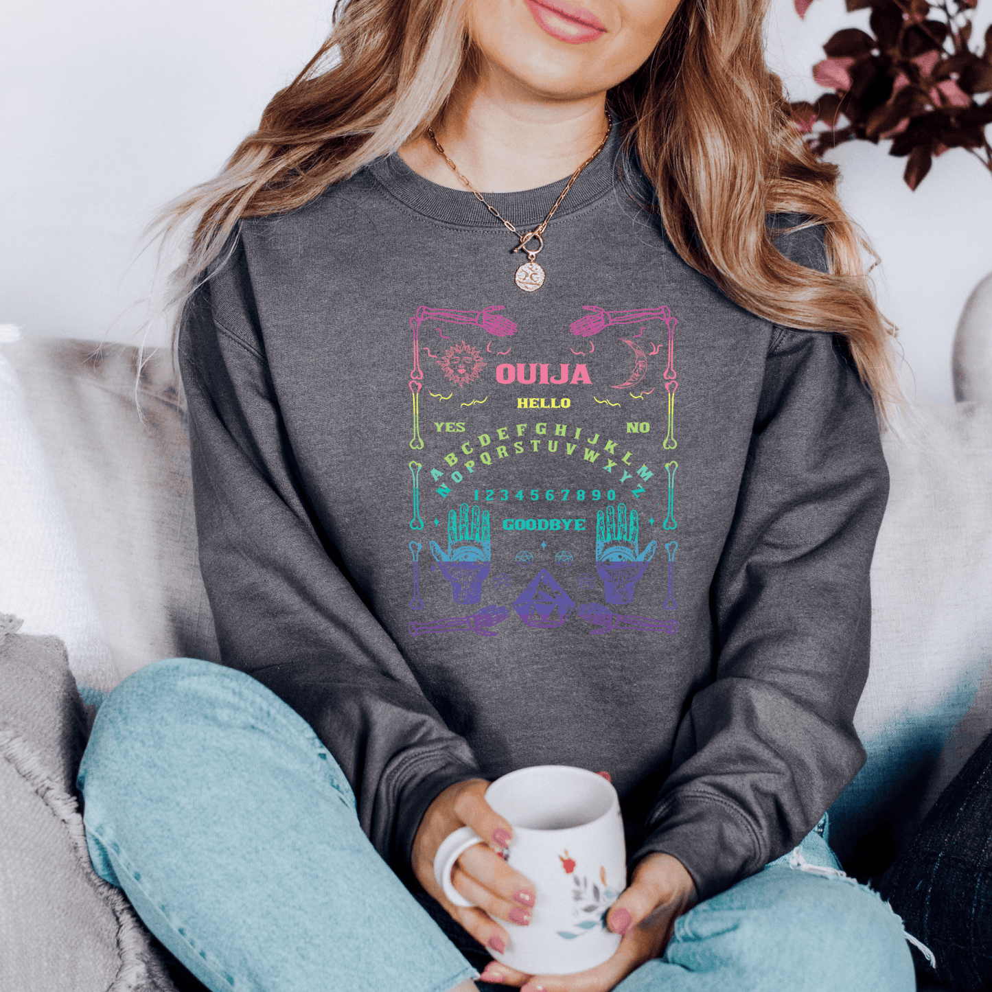 Ouija Board Sweatshirt Print for Fall - We Love Your Gift