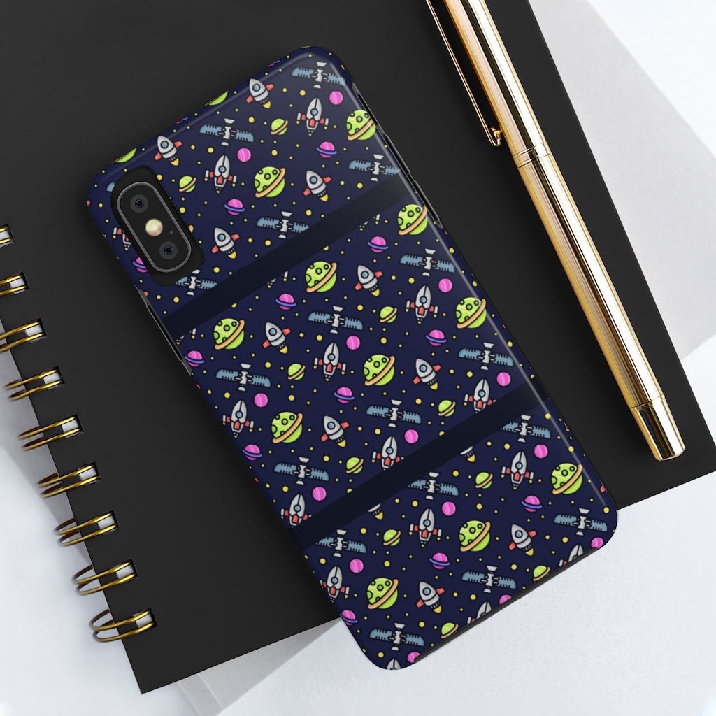 Outer Space Tough Phone Case - Super-Cute & Impact Resistant for iPhones & Samsung - We Love Your Gift