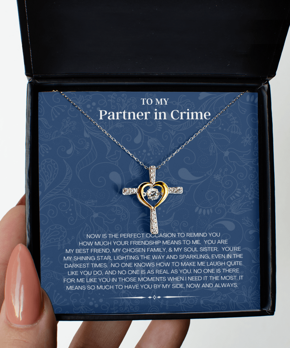 Partner In Crime Jewelry Gift Jewelry with Message Card - We Love Your Gift