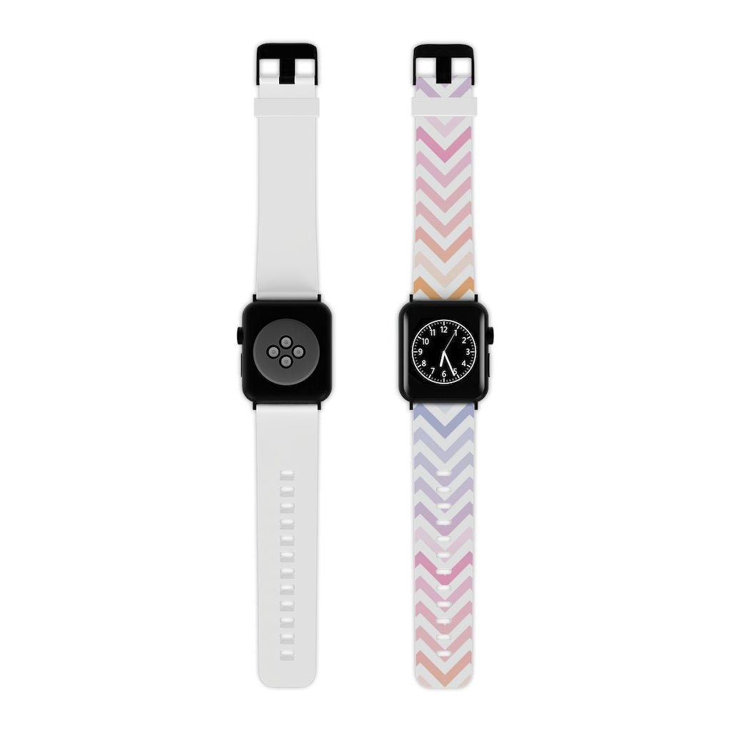 Pastel Chevron Apple Watch Band - We Love Your Gift