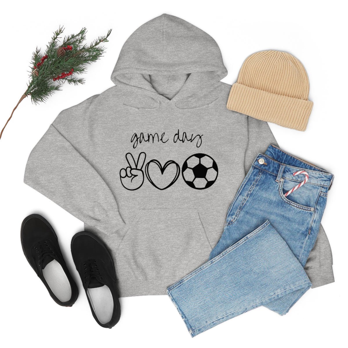 Peace Love Gameday Soccer Shirt - We Love Your Gift