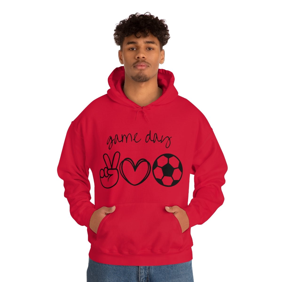 Peace Love Gameday Soccer Shirt - We Love Your Gift