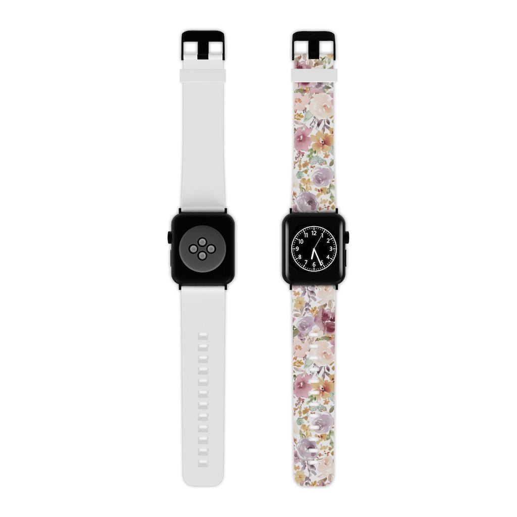 Pink Flowers Apple Watch Band - We Love Your Gift