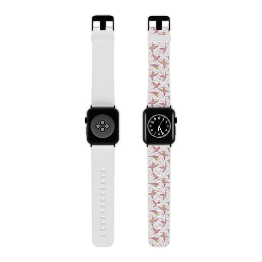 Pink Hummingbird Apple Watch Band - We Love Your Gift