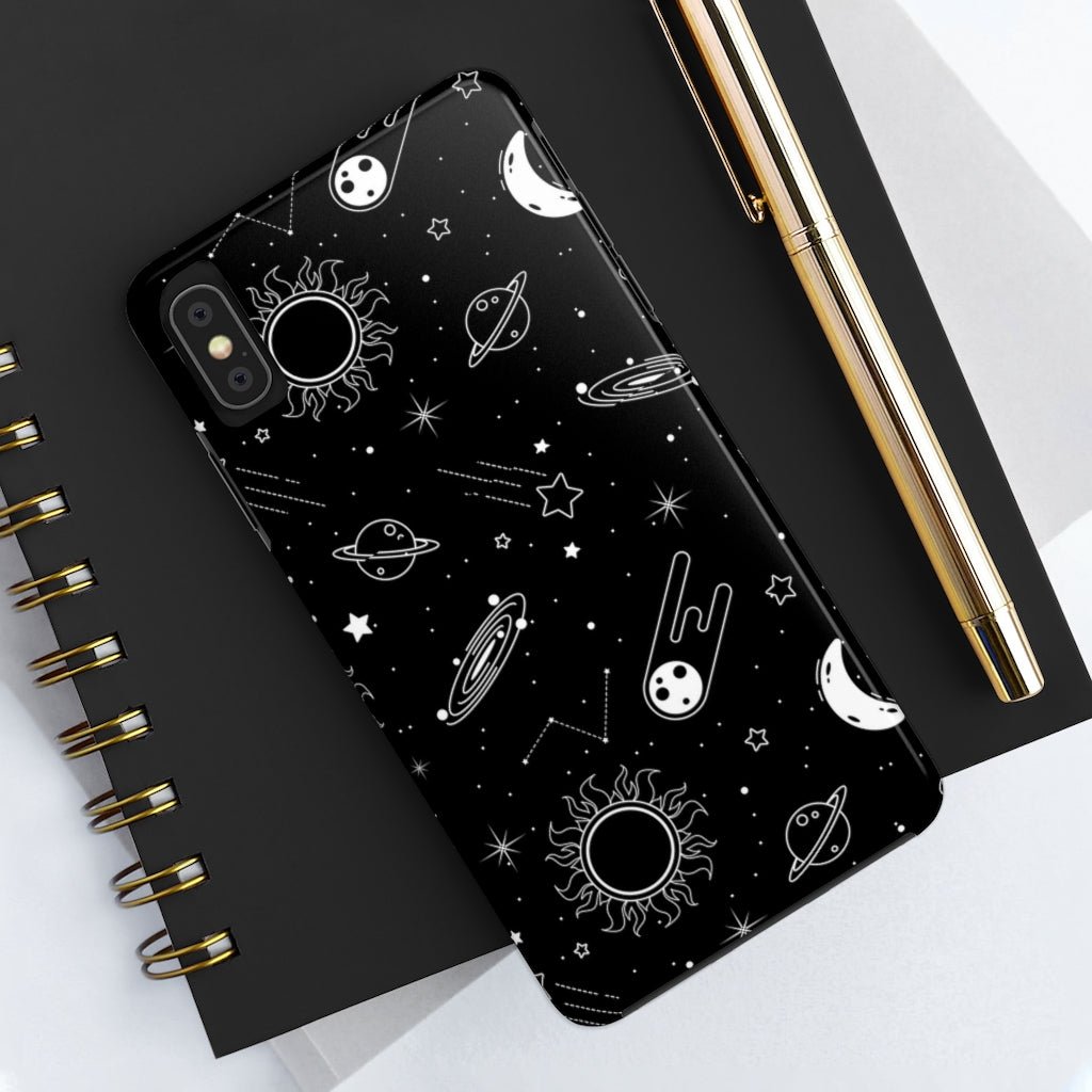 Planets Tough Phone Case Super Cute Impact Resistant for