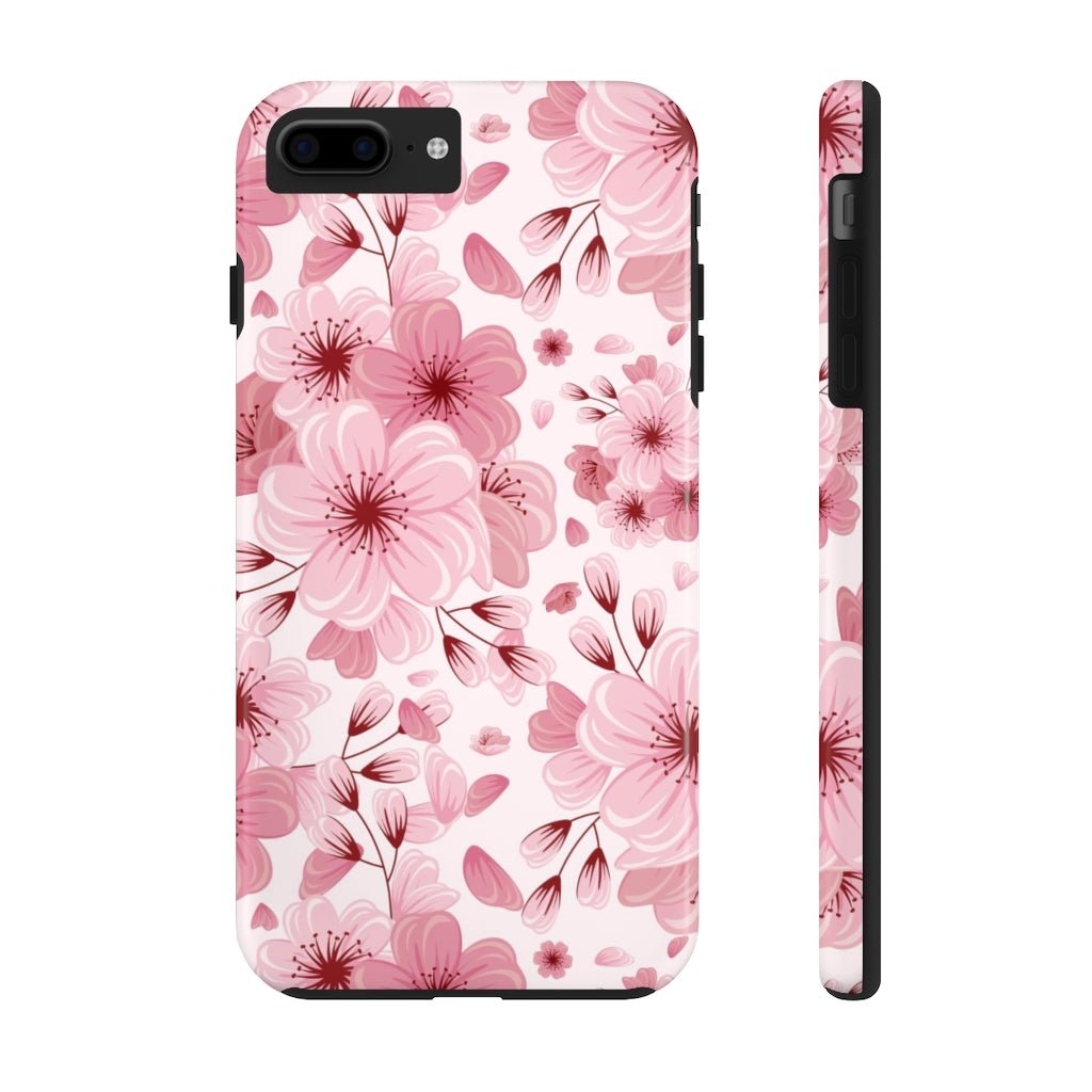 Pretty Floral Tough Phone Case - Super-Cute & Impact Resistant for iPhones & Samsung - We Love Your Gift