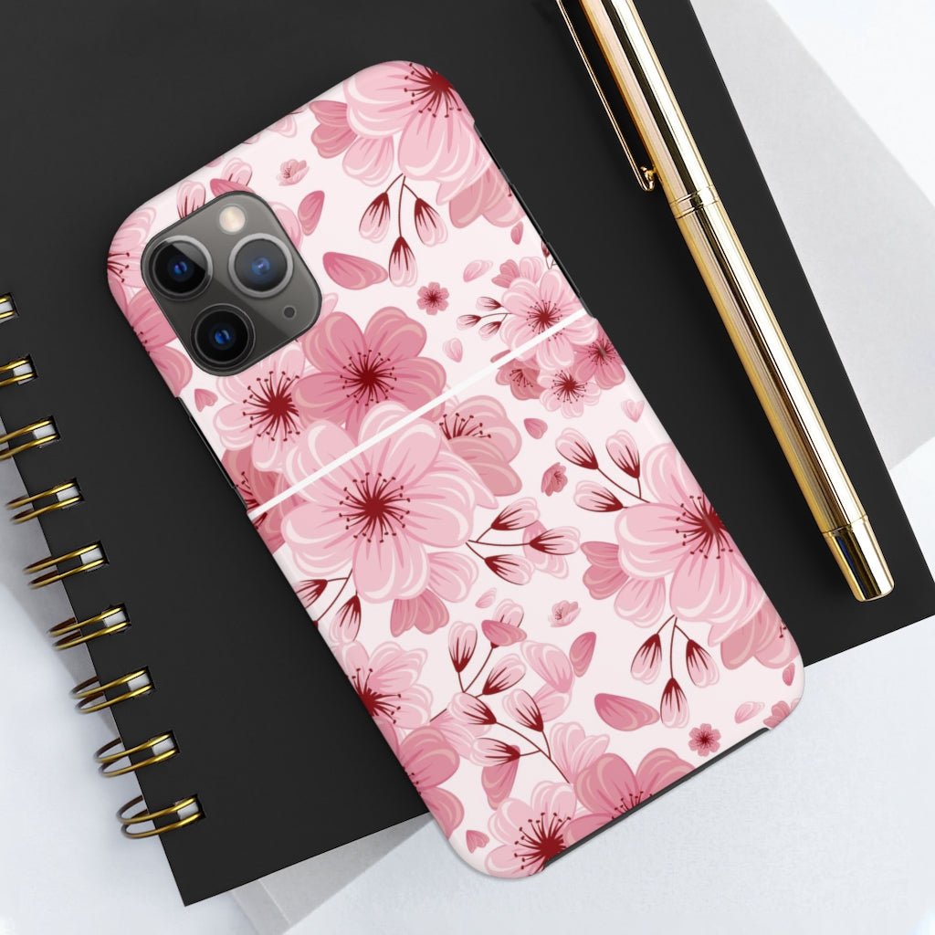 Pretty Floral Tough Phone Case - Super-Cute & Impact Resistant for iPhones & Samsung - We Love Your Gift