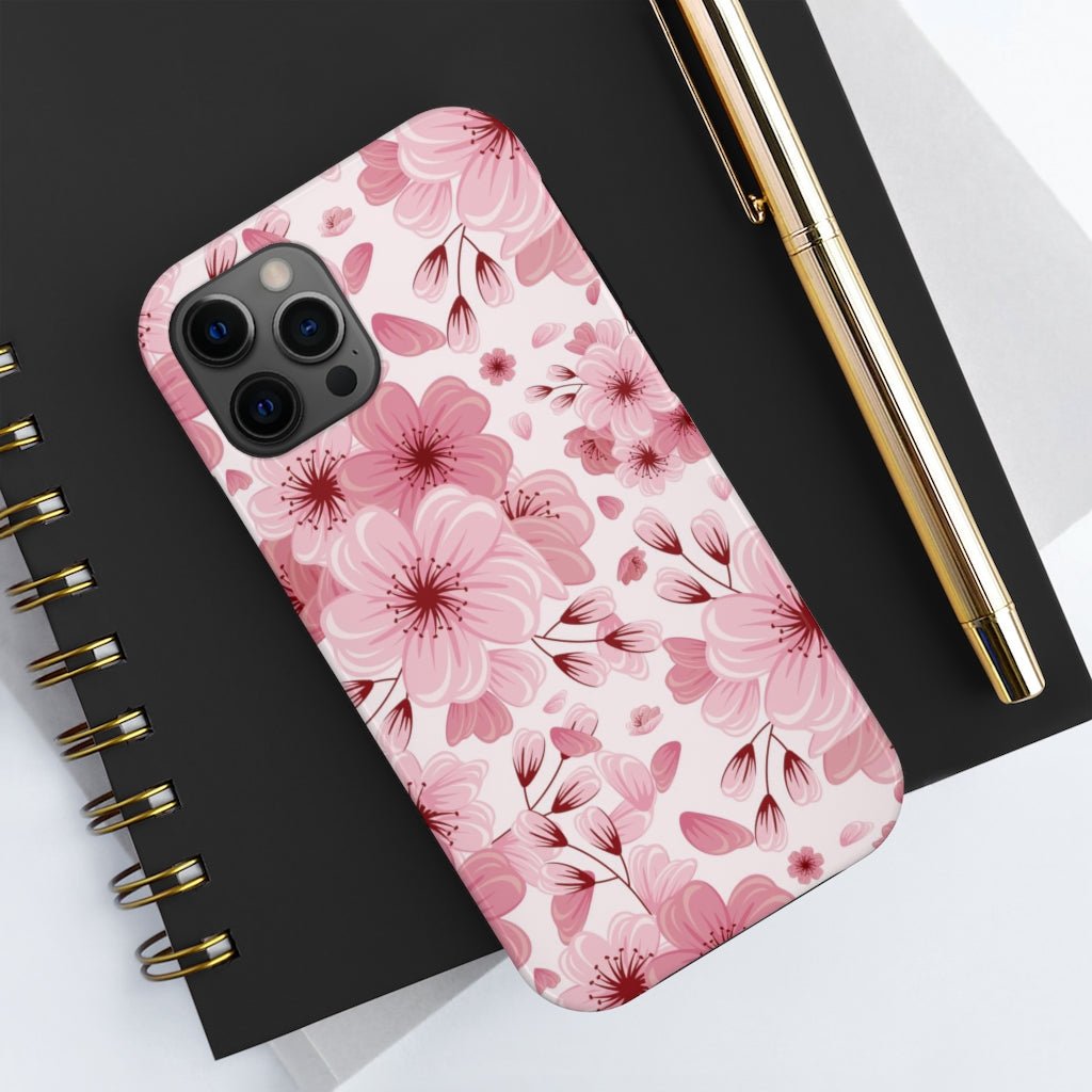 Pretty Floral Tough Phone Case - Super-Cute & Impact Resistant for iPhones & Samsung - We Love Your Gift