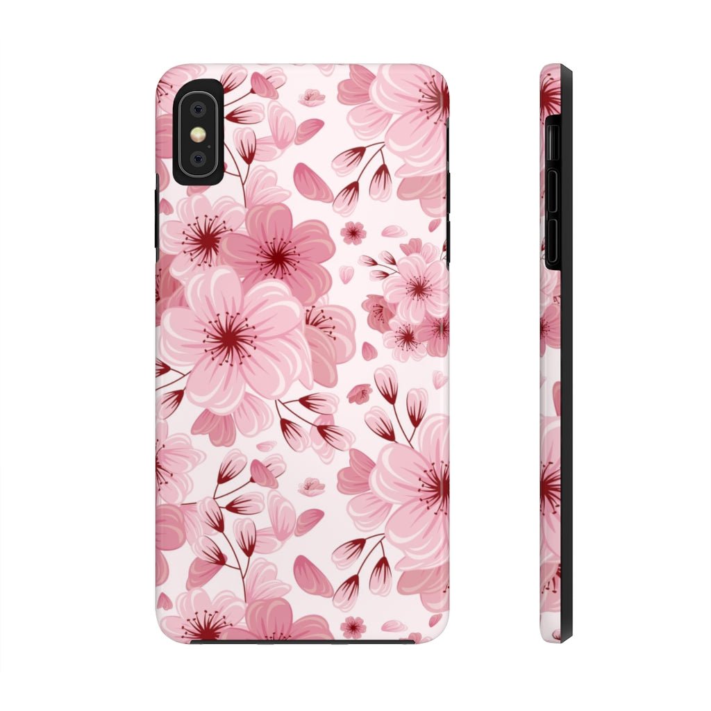 Pretty Floral Tough Phone Case - Super-Cute & Impact Resistant for iPhones & Samsung - We Love Your Gift