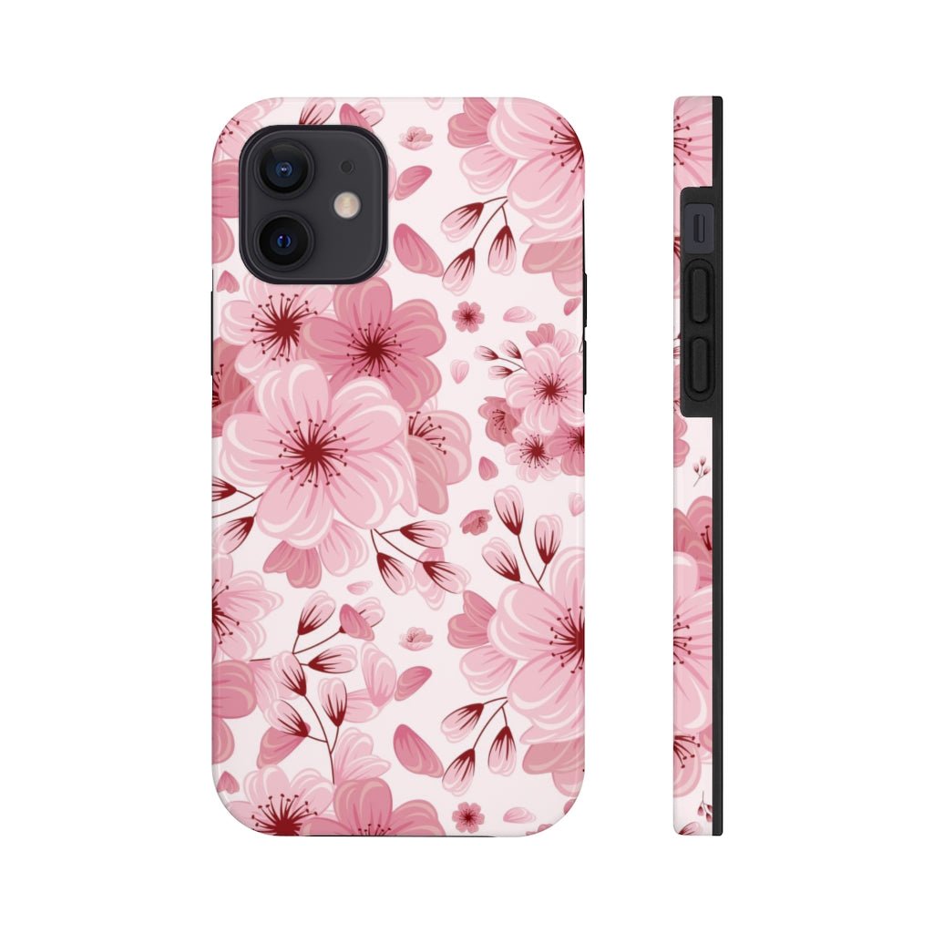 Pretty Floral Tough Phone Case - Super-Cute & Impact Resistant for iPhones & Samsung - We Love Your Gift