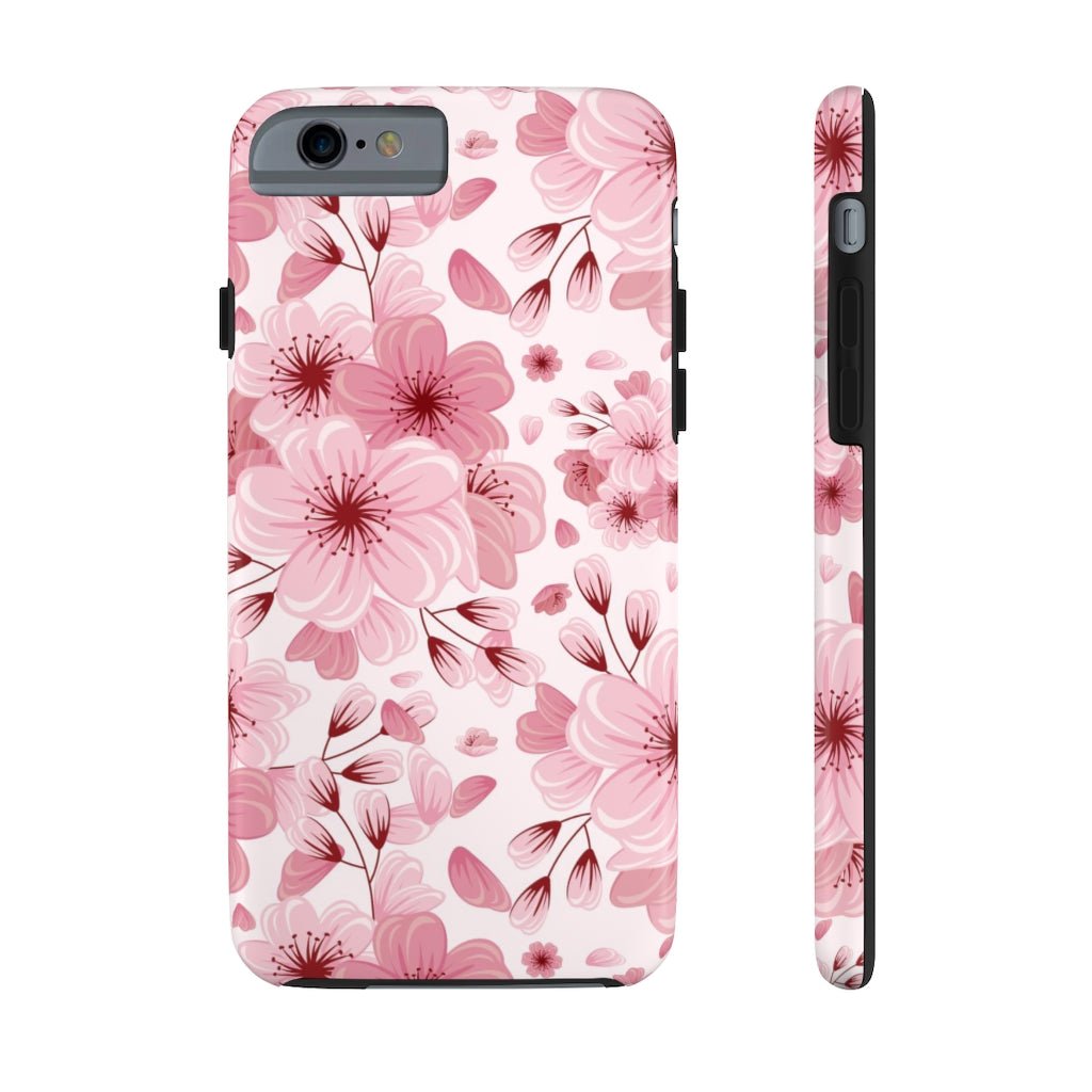 Pretty Floral Tough Phone Case - Super-Cute & Impact Resistant for iPhones & Samsung - We Love Your Gift