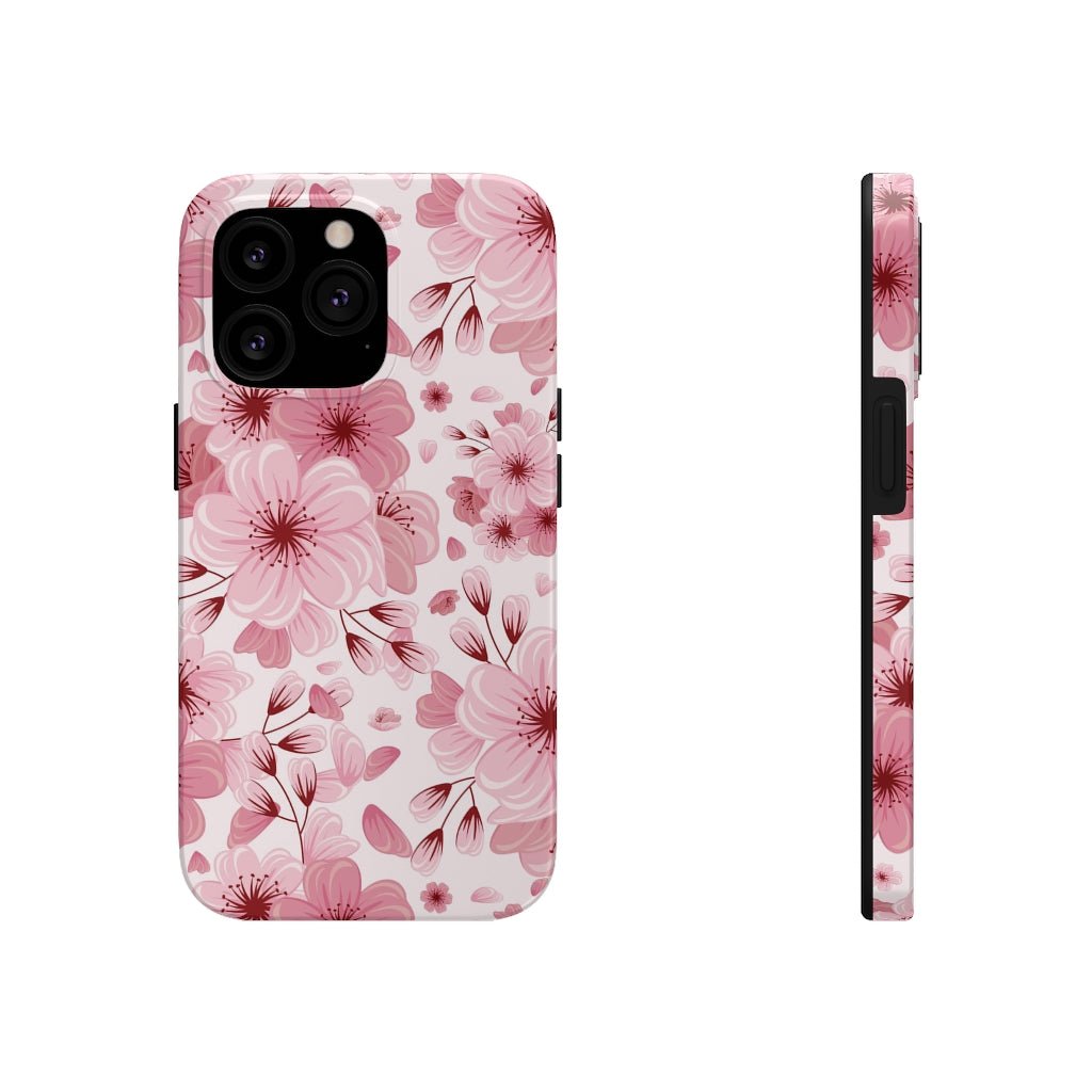 Pretty Floral Tough Phone Case - Super-Cute & Impact Resistant for iPhones & Samsung - We Love Your Gift