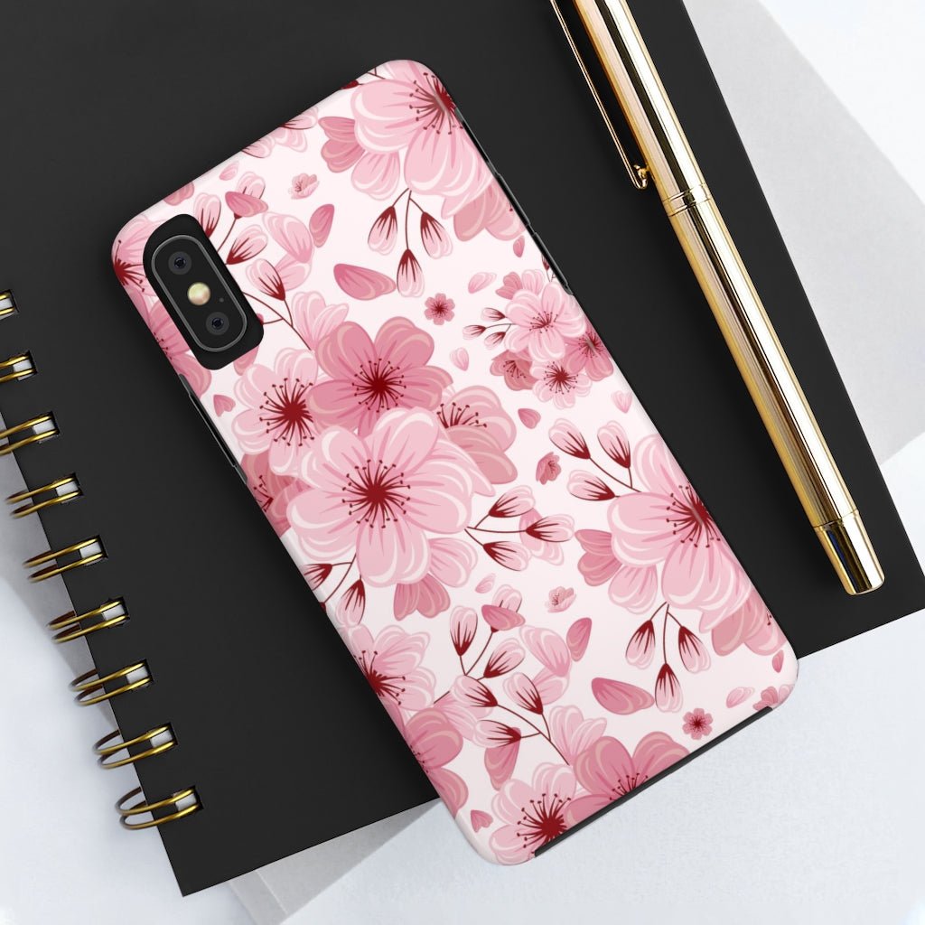 Pretty Floral Tough Phone Case - Super-Cute & Impact Resistant for iPhones & Samsung - We Love Your Gift