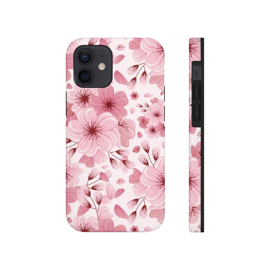 Pretty Floral Tough Phone Case - Super-Cute & Impact Resistant for iPhones & Samsung - We Love Your Gift